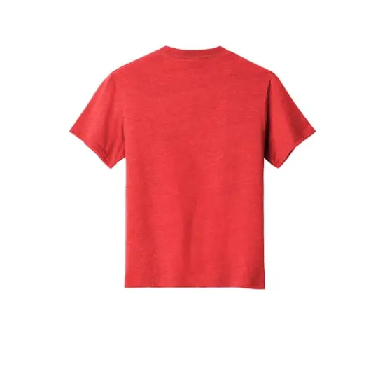 Port & Company® Fan Favorite™ Youth Blend T-Shirt Bright Red Heather {5}