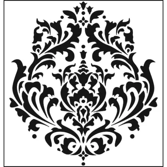 The Crafter's Workshop Brocade Stencil {1}