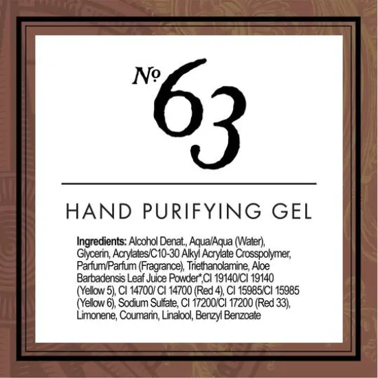 European Soaps Hand Purifying Gel, 3.4oz. No63 {5}