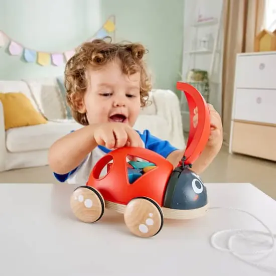 Hape Shape-Sorter Ladybug Wooden Toddler Toy {3}