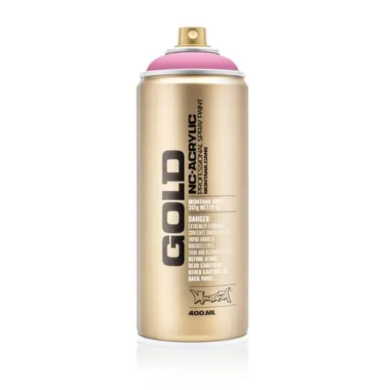 Montana&trade; Cans GOLD Shock Color Spray Paint, 400mL S4000 Shock Pink Light {5}