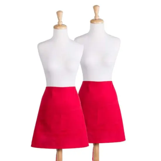 DII&reg; Waist Apron Set Tango Red {6}