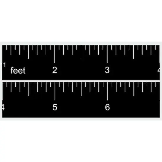 RoomMates Growth Chart Chalk Ruler Peel & Stick Giant Decal {3}