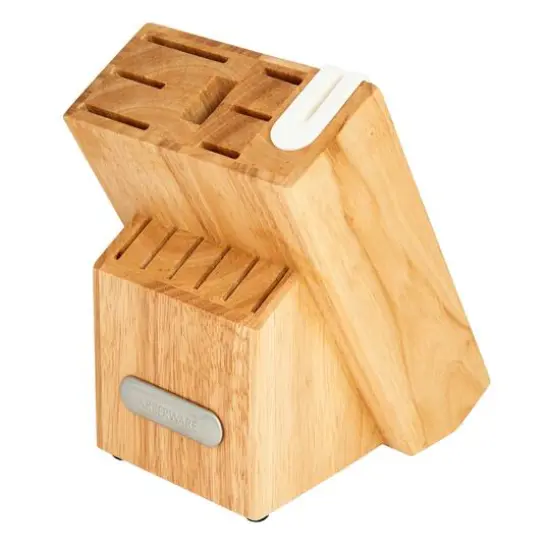 Farberware EdgeKeeper White 14-Piece Cutlery Set {4}