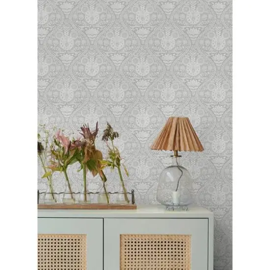 RoomMates Disney® Mickey Mouse Block Print Peel & Stick Wallpaper Grey {3}