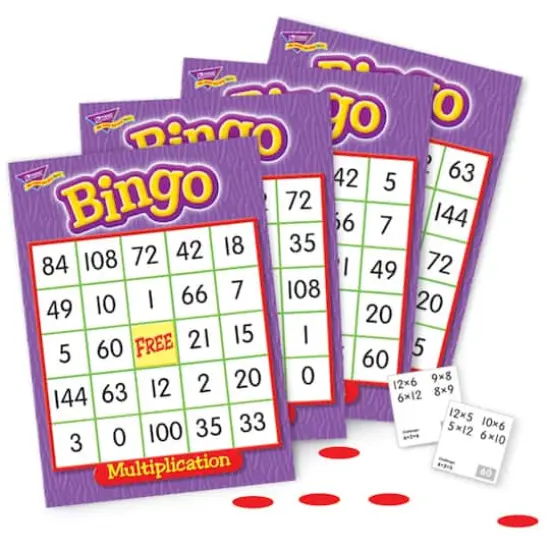 Trend Enterprises&reg; Multiplication Bingo {3}