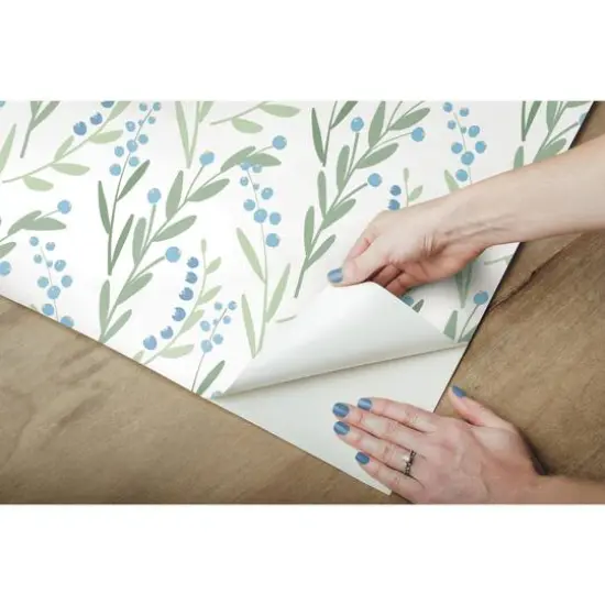 RoomMates Budding Branches Peel & Stick Wallpaper White {10}