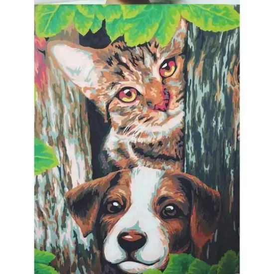 Crafting Spark Two Friends Painting by Numbers Kit {6}