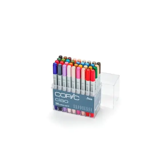 Copic&reg; Ciao 36 Color Marker Set D {6}