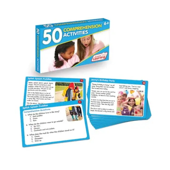 Junior Learning&reg; 50 Comprehension Activities Learning Set {3}