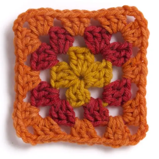 Red Heart® All in One™ Granny Square Petit™ Yarn Pep Talk {3}