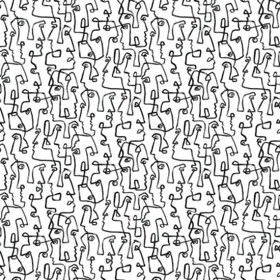 Surface Style Gestures Peel & Stick Wallpaper Ink {1}