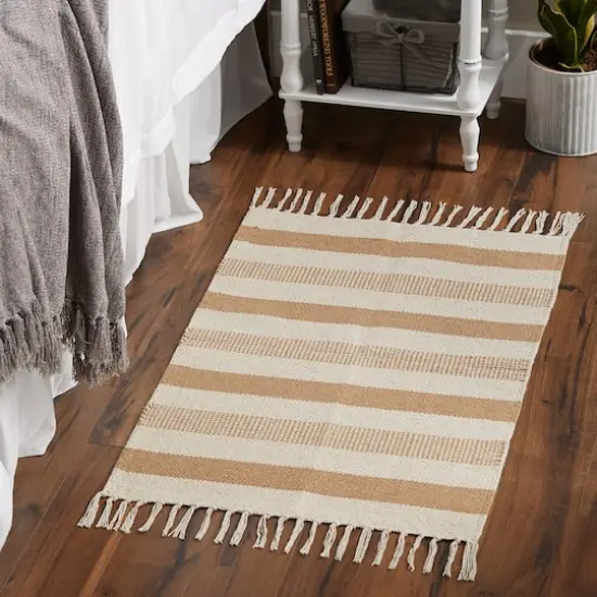 DII&reg; Stone Combo Stripe Hand-Loomed Rug, 2ft. x 3ft. {6}