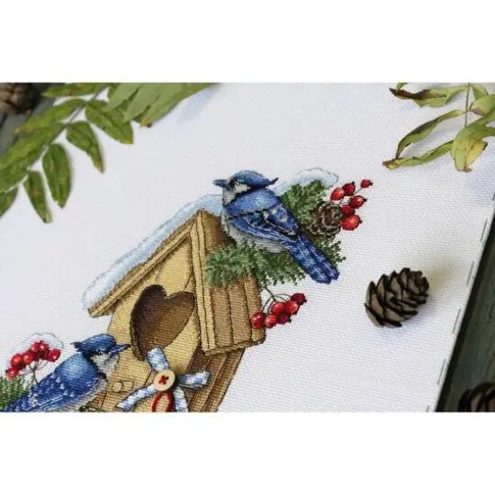 Mp Studia Easter Card Plastic Canvas Plastic Canvas Counted Cross Stitch Kit {13}