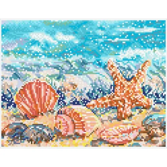 Diamond Dotz&reg; Summertime Beach Diamond Painting Kit {3}