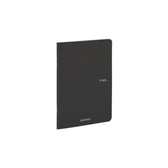 Fabriano&reg; EcoQua Staple Bound Notebook Black {9}