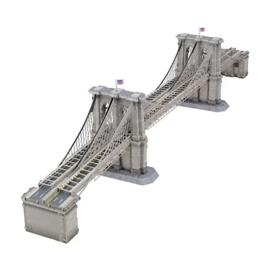 Metal Earth Premium Series 3D Metal Model Kit - Brooklyn Bridge {1}