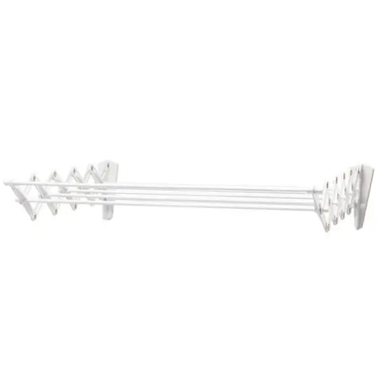 Woolite 24" Wide Collapsible Wall-Mount Drying Rack {8}