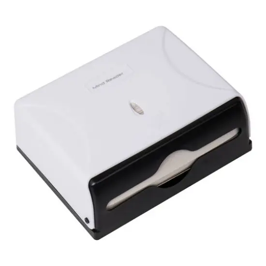 Mind Reader White Multi-Fold Paper Towel Dispenser {7}