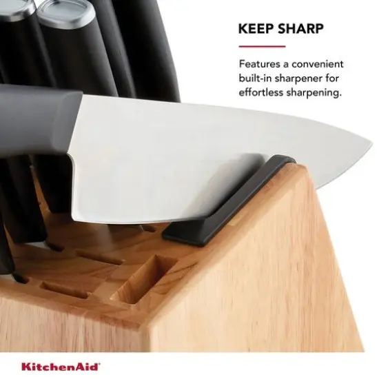 KitchenAid Classic 15-Piece Knife Block Set {5}