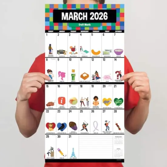 2026 Every Day's A Holiday Wall Calendar {5}