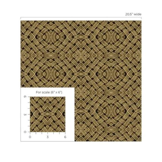 Tommy Bahama Offshore Sailor Peel & Stick Wallpaper Noir {9}