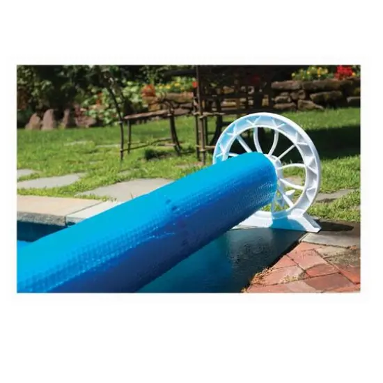 Swimline HydroTools Above Ground Pool Solar Cover Blanket Reel System {7}