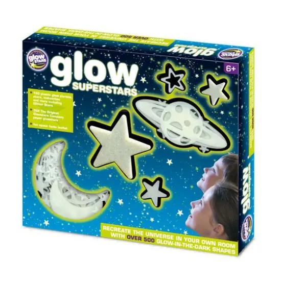 Glow-In-The-Dark Glow Superstars Set {1}