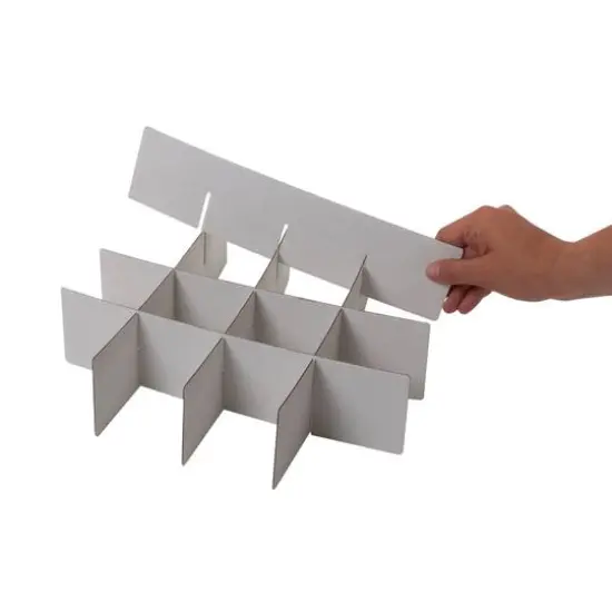 Simplify Clear & Gold Ornament Organizer {7}