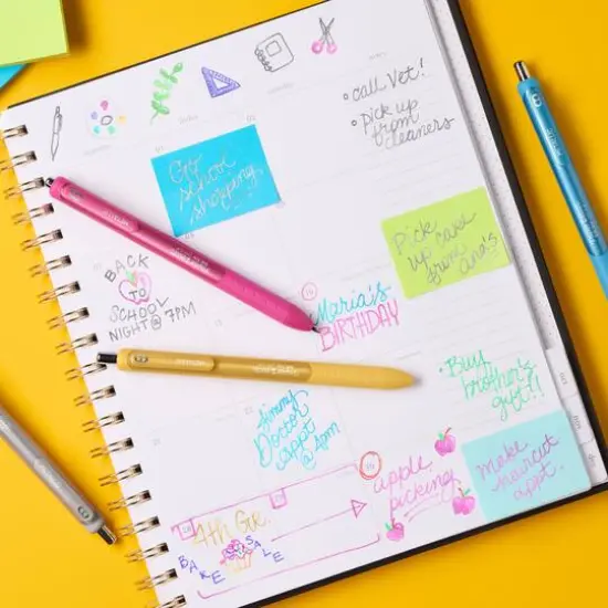 Paper Mate&reg; InkJoy&reg; Metallic Retractable 0.8mm Gel Pen 3 Color Set {7}