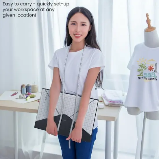 Arteza&reg; Fold & Stow T-Shirt Alignment & Cutting Mat Set {6}