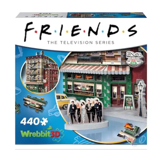 Friends - Central Perk 3D Jigsaw Puzzle: 440 Pcs {3}