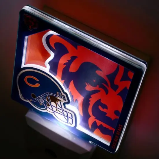 NFL Logo Series Nite Light Chicago Bears {5}