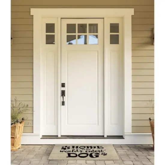 DII&reg; World's Cutest Dog Doormat {4}