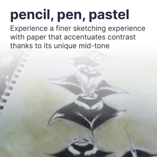 Strathmore&reg; 400 Series Blue Toned Sketch Paper Pad {8}