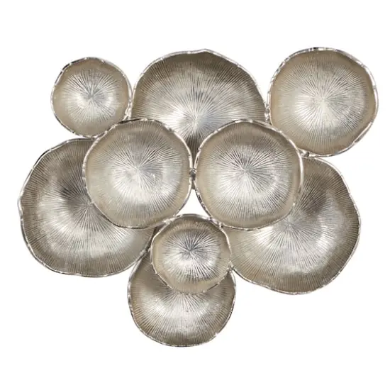 Silver Aluminum Contemporary Wall D&eacute;cor {1}