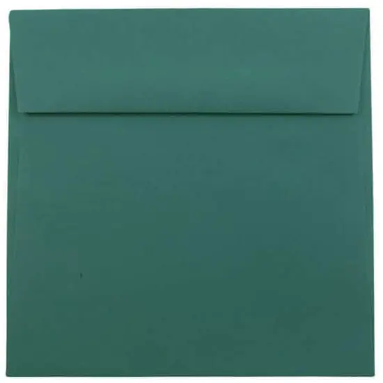 JAM Paper 6.5" x 6.5" Premium Invitation Envelopes, 25ct. Teal Green {1}