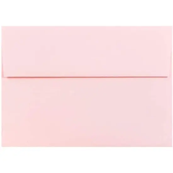 JAM Paper A7 Premium Invitation Envelopes, 50ct. Baby Pink Pastel {1}