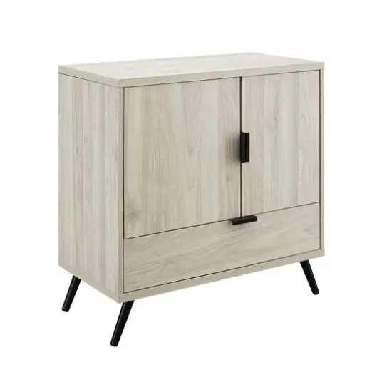 Walker Edison Birch 2 Door Accent Cabinet {1}