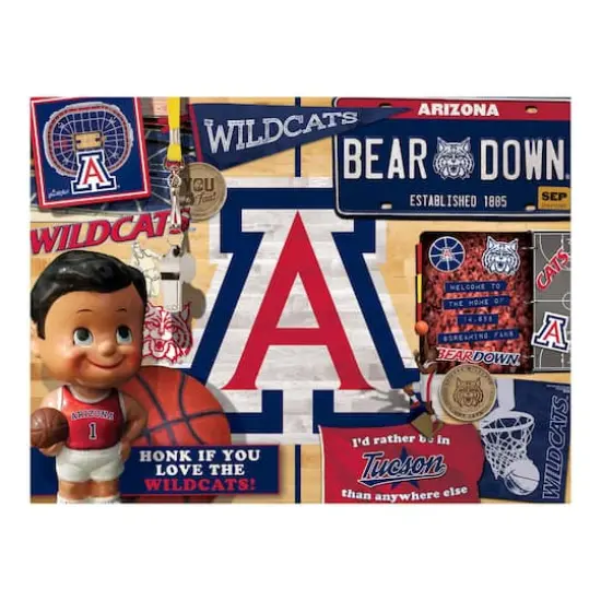 College Team Retro Series 500 Piece Puzzle Arizona Wildcats {5}