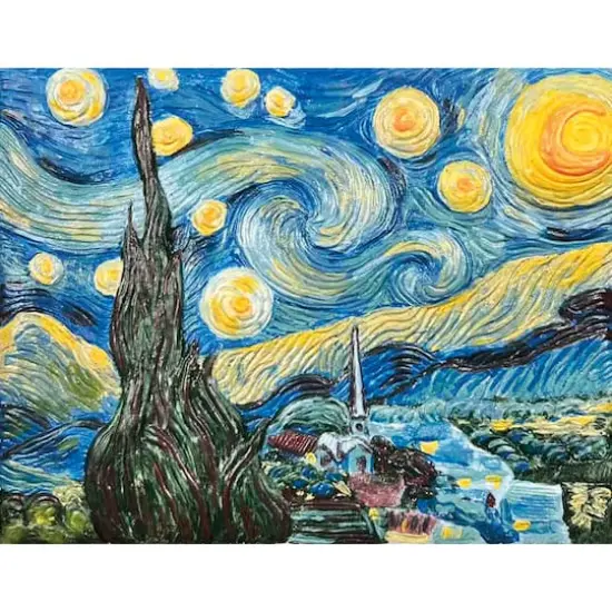 The Starry Night Relief Painting Kit by Artist's Loft&reg; {1}