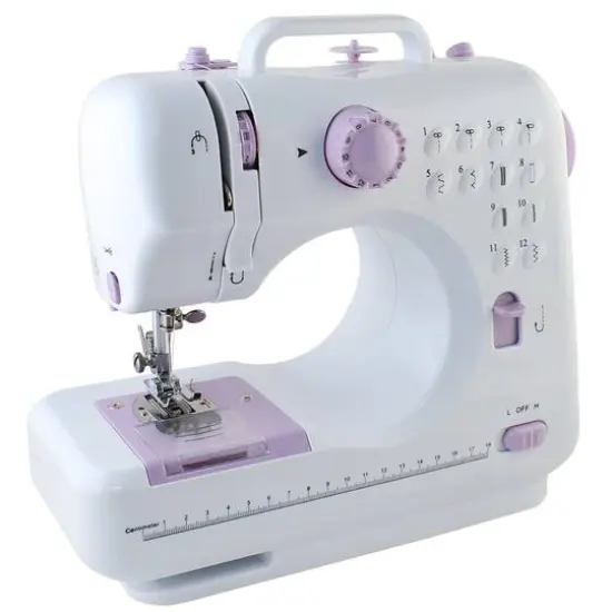 NEX&trade; Lavender Purple Modern Crafting Sewing Machine with 12 Built-In Stitches {1}