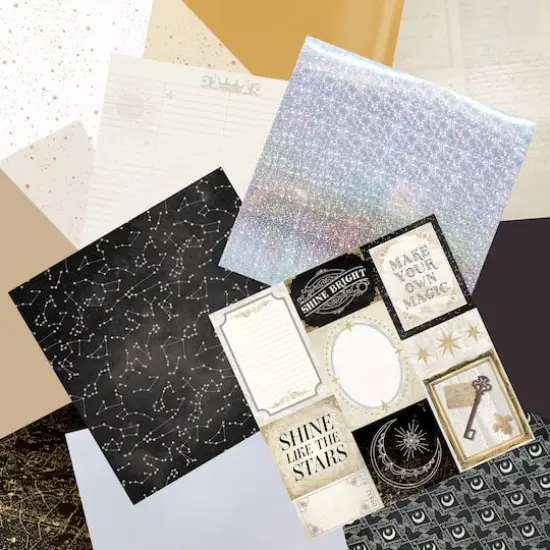 12" x 12" Night Sky Paper Pad by Recollections&trade;, 24 Sheets {3}