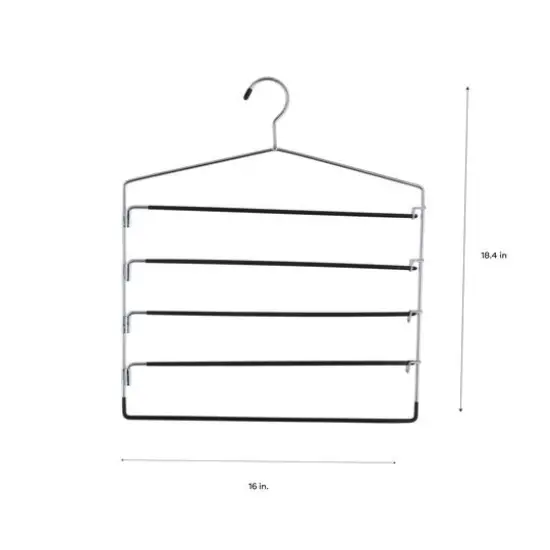 Organize It All 5 Tier Swing Arm Slack Rack Hanger {7}