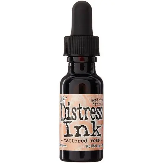 Tim Holtz Distress&reg; Ink Pad Reinker Tattered Rose {1}