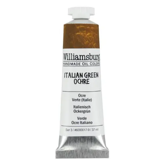 Williamsburg&reg; Artist Oil Colors, 37mL Italian Green Ochre {1}