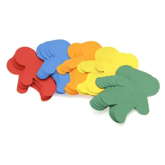 Hygloss&reg; 2" People Pocket Shapes, 6 Packs of 100 {3}