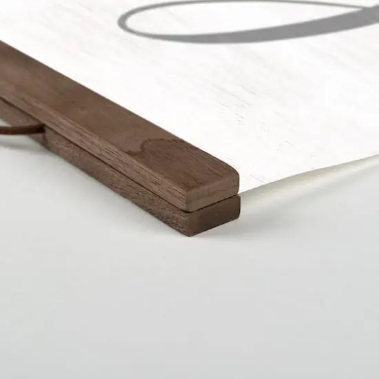 Life is Better with Love Teak Hanging Canvas {3}