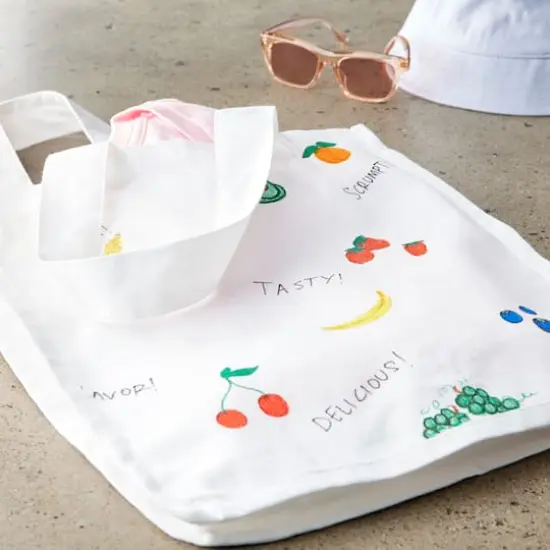 Durable Canvas Tote by Make Market&reg; White {3}