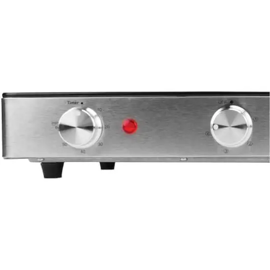 Brentwood Double Infrared Electric Countertop Burner {7}